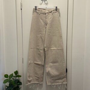 HIGH-WAISTED ZW SAILOR STRAIGHT JEANS